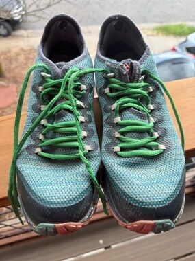 Merrell Teal and Green Athletic Shoes